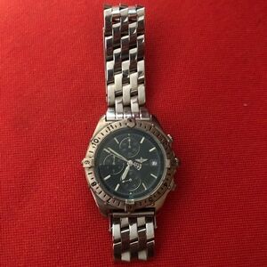 Breitling Watch 1884 Green Face